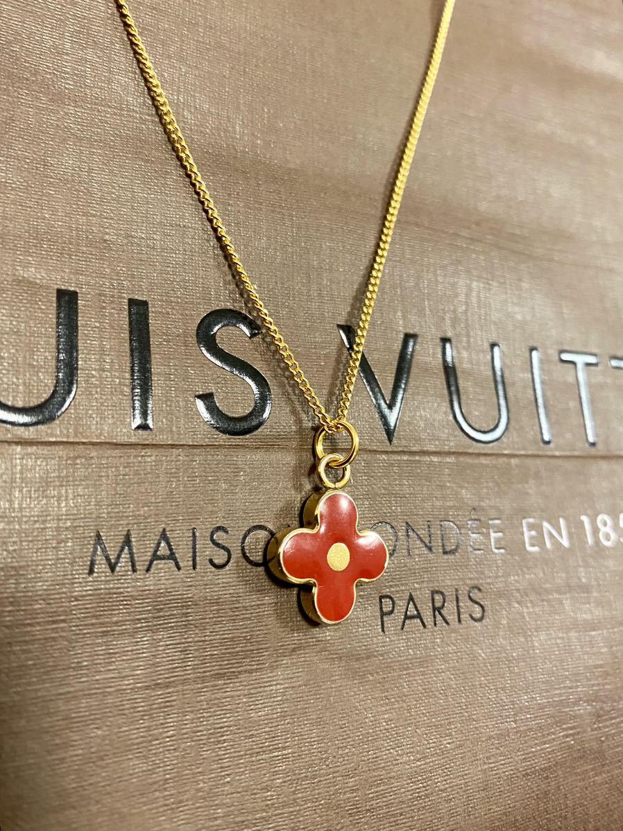 美品 正規 ルイヴィトン LOUIS VUITTON チャーム トップ ペンダント