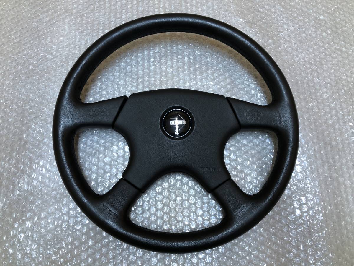 momo ギブリ4 36Φ Momo Ghibli 4 spoke leather steering wheel | eBay