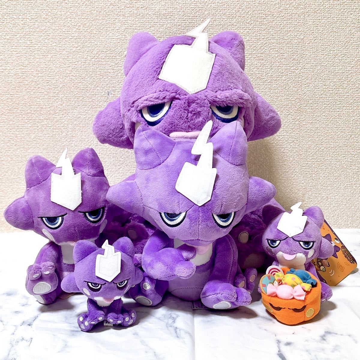 エレズン ふわふわ抱きぬいぐるみ 5点セット まとめ売り ポケモン