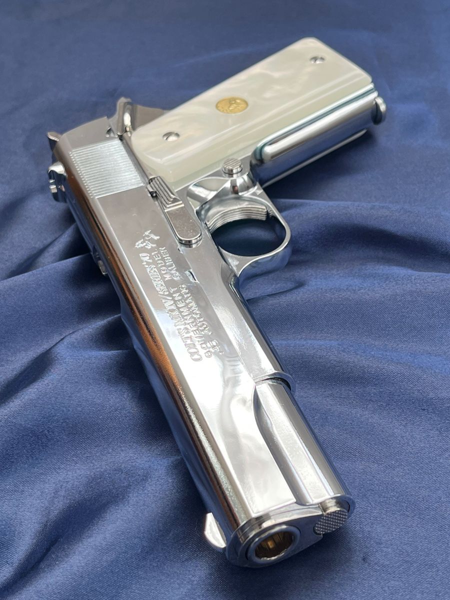東京マルイ製 ガスガン コルト ガバメント シリーズ'70 ニッケル