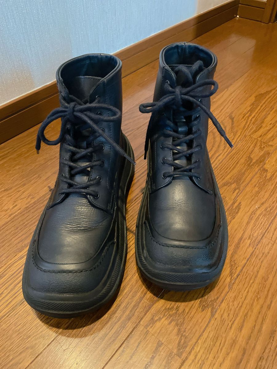 値下げ ZARA× STUDIO NICHOLSON 本革 ブーツ 42 ドクターマーチン 黒