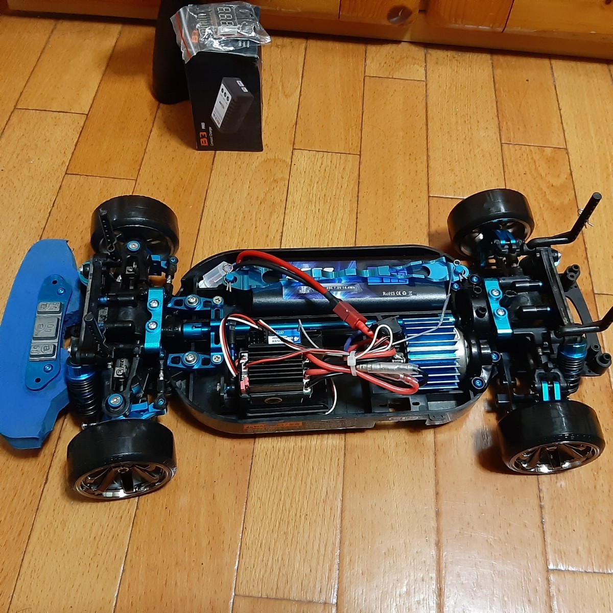 専用 タミヤ ドリフト ラジコン フルセット TT01 豪華メカ 改造 マーク