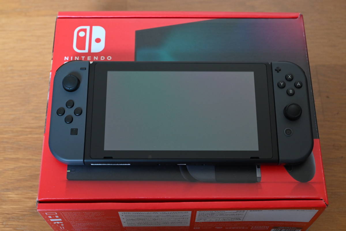 美品 Nintendo Switch 本体 2023年製 バッテリー強化版 新型 ワン