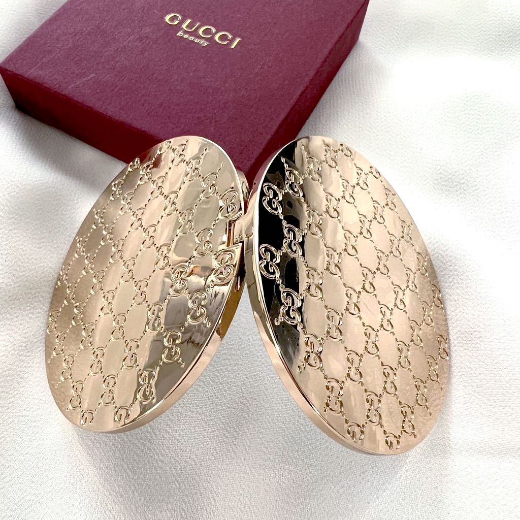 新品未使用 GUCCI グッチ ミラー 鏡 コンパクトミラー ノベルティ 箱
