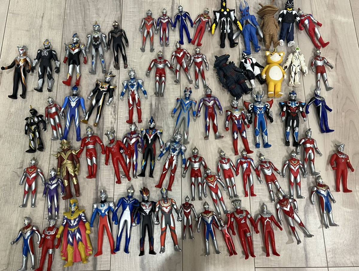 ウルトラマン ウルトラ怪獣 ソフビ フィギュア 大量 まとめ ジャンク