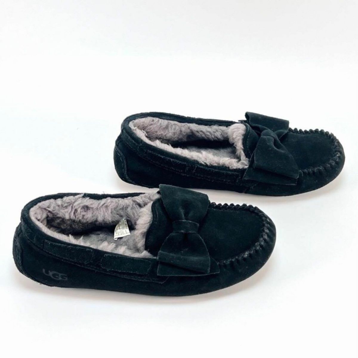 UGG アグ モカシン 23cm ローファー スリッポン 靴 シューズ ブラック