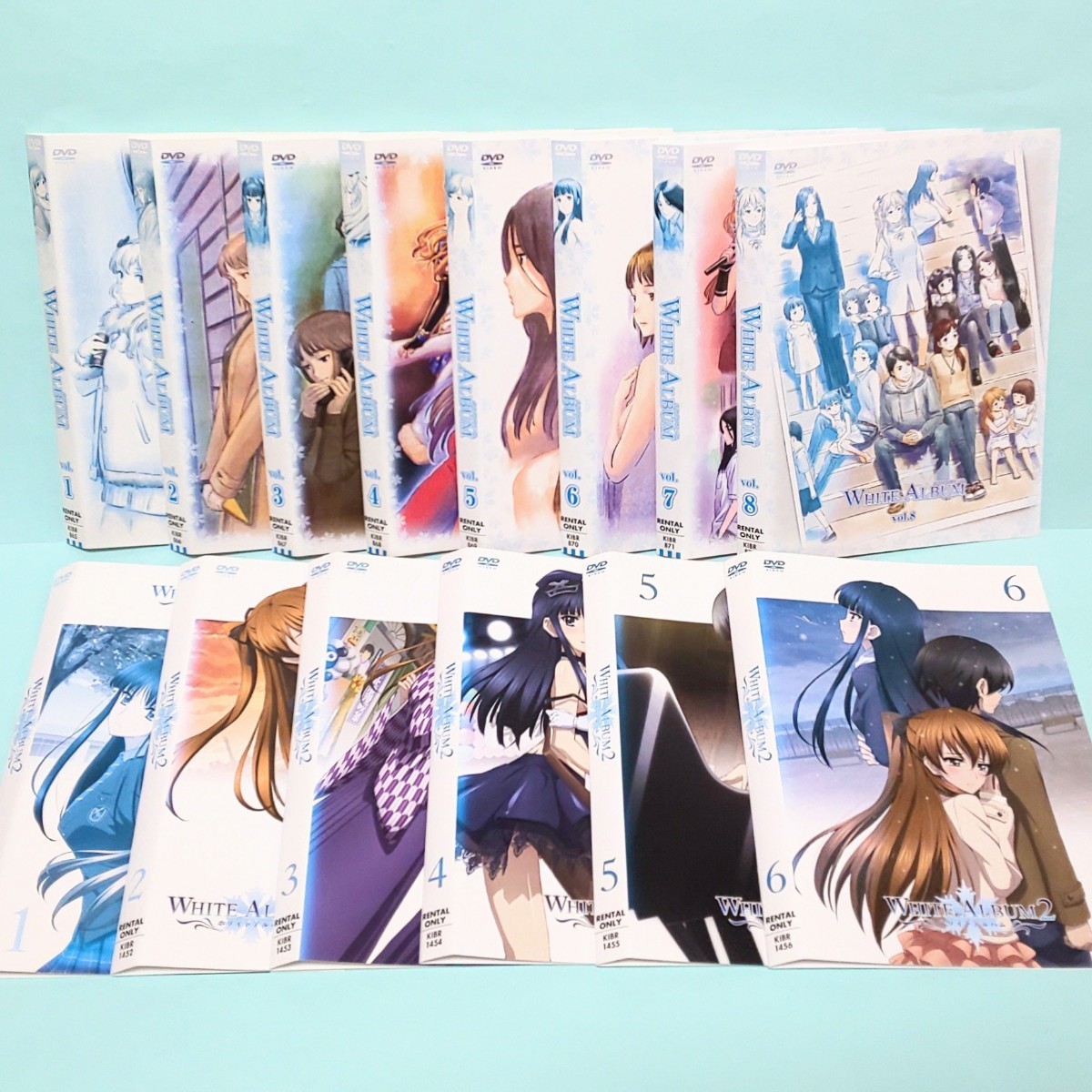 WHITE ALBUM ホワイト アルバム 1 2 レンタル版 DVD アニメ 全巻