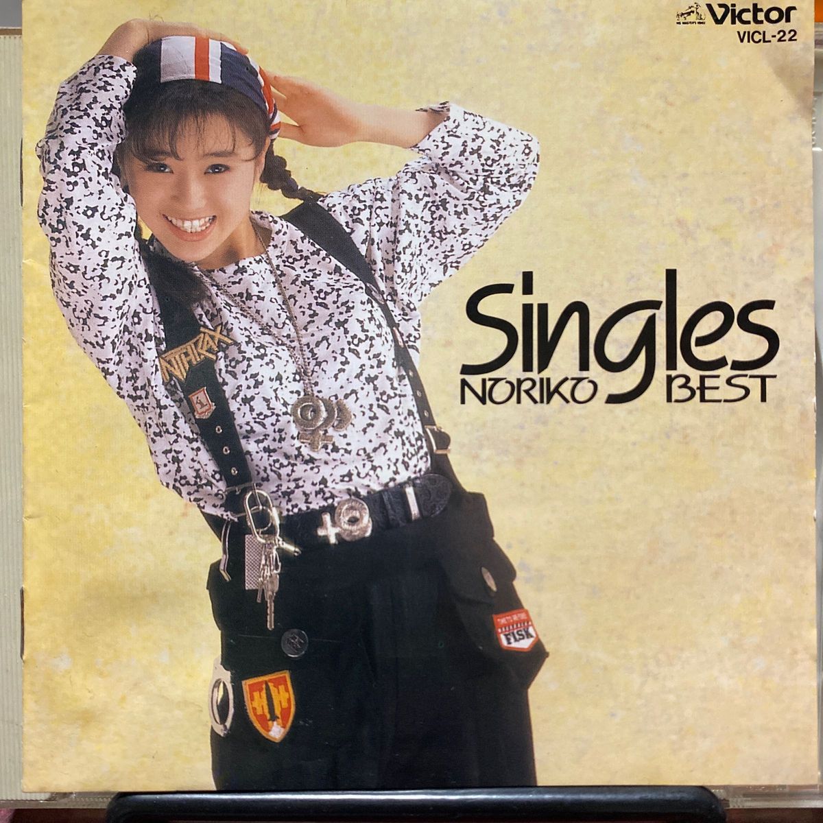 singles NORIKO BEST／酒井法子 希少ベストアルバム 1990年 セル版 全