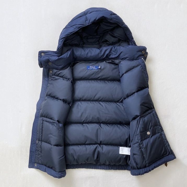 超美品］POLO RALPH LAUREN ポロラルフローレン ネイビー ダウンベスト