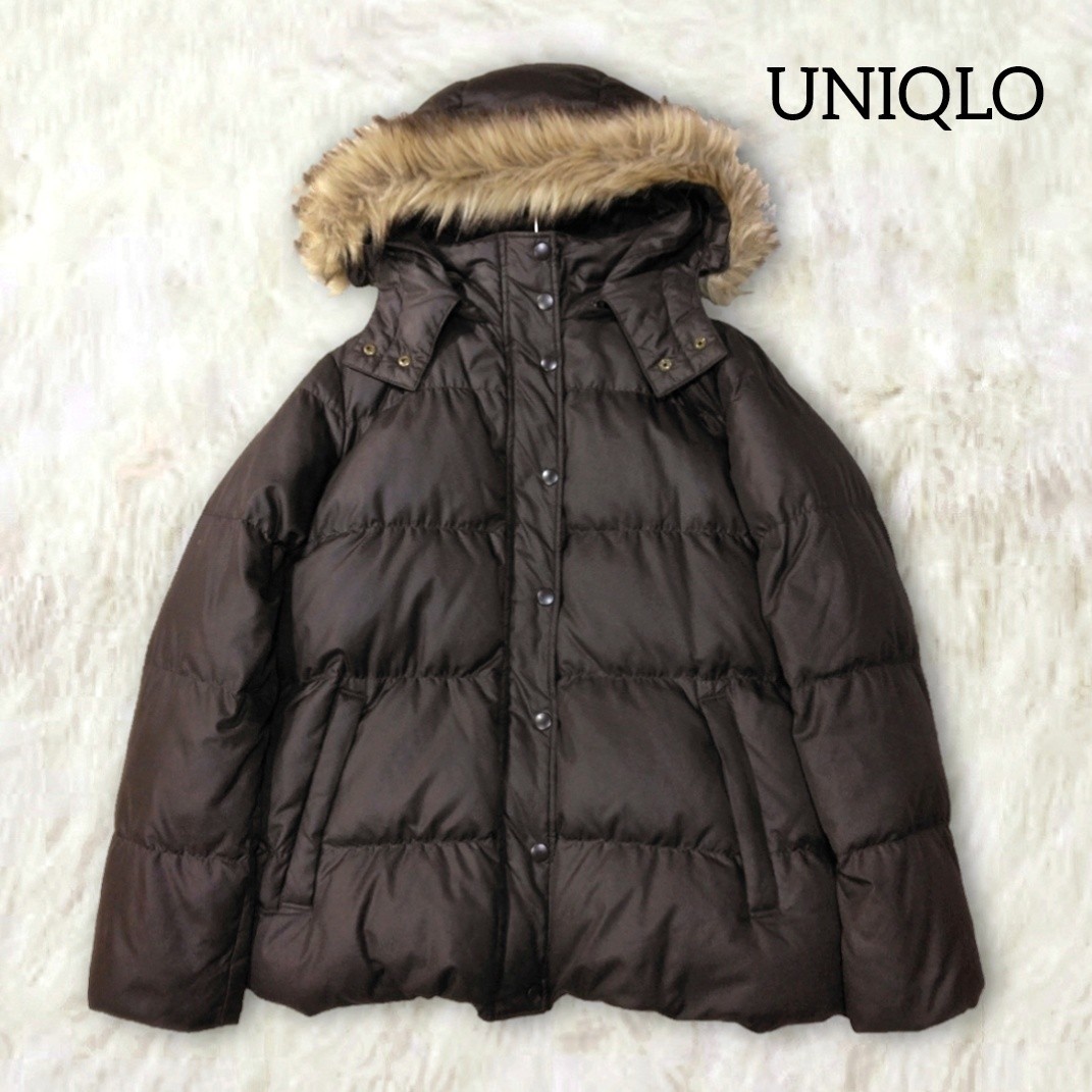 354 【UNIQLO】 ユニクロ 3way ダウンジャケット アウター Lサイズ