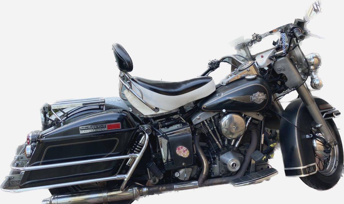 ショベル純正 FLH バディシートサポートパッド パッセンジャーサポート