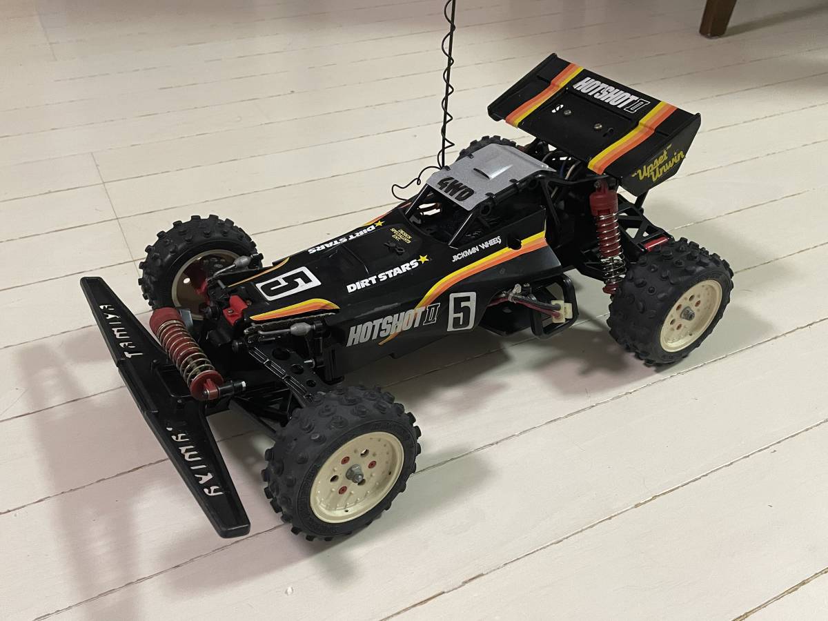 希少品 タミヤ ホットショットⅡ 当時物 メカ付 (ジャンク品扱いにて