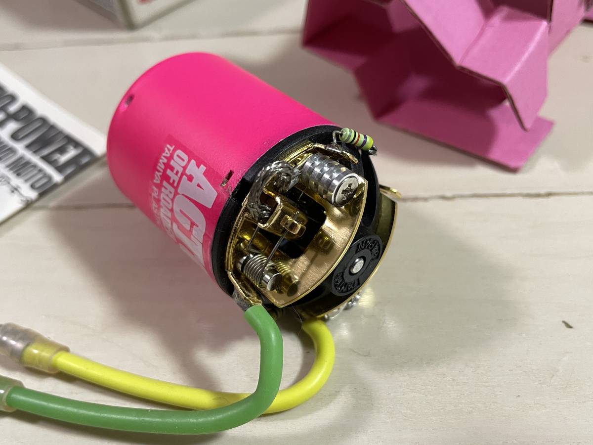 希少・レア タミヤ アクトパワーピンク オフローダー 2WDモーター 新品