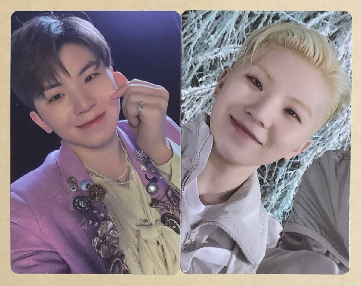 Yahoo!オークション - SEVENTEEN WOOZI HOT WORLD ウジ トレカ 2枚セッ