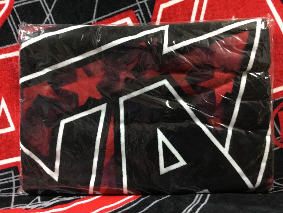 矢沢永吉 スペシャルビーチタオル (ロゴ スターダスト) レッド｜Yahoo