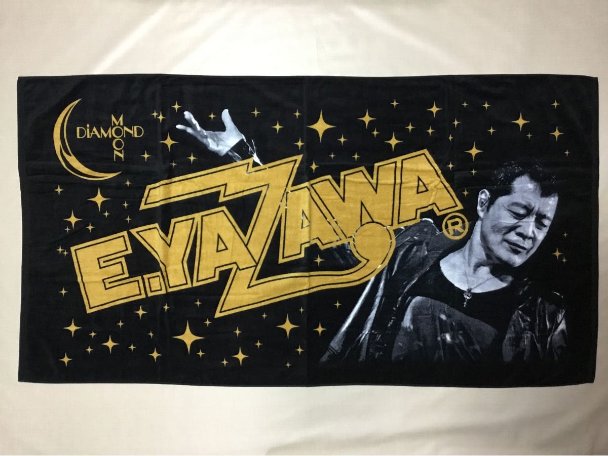 矢沢永吉 特典スペシャルビーチタオル (ロゴ DM LIVE シルエット