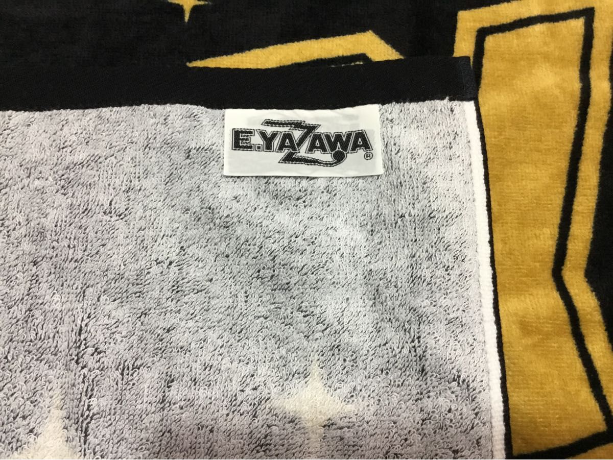 矢沢永吉 特典スペシャルビーチタオル (ロゴ DM LIVE シルエット