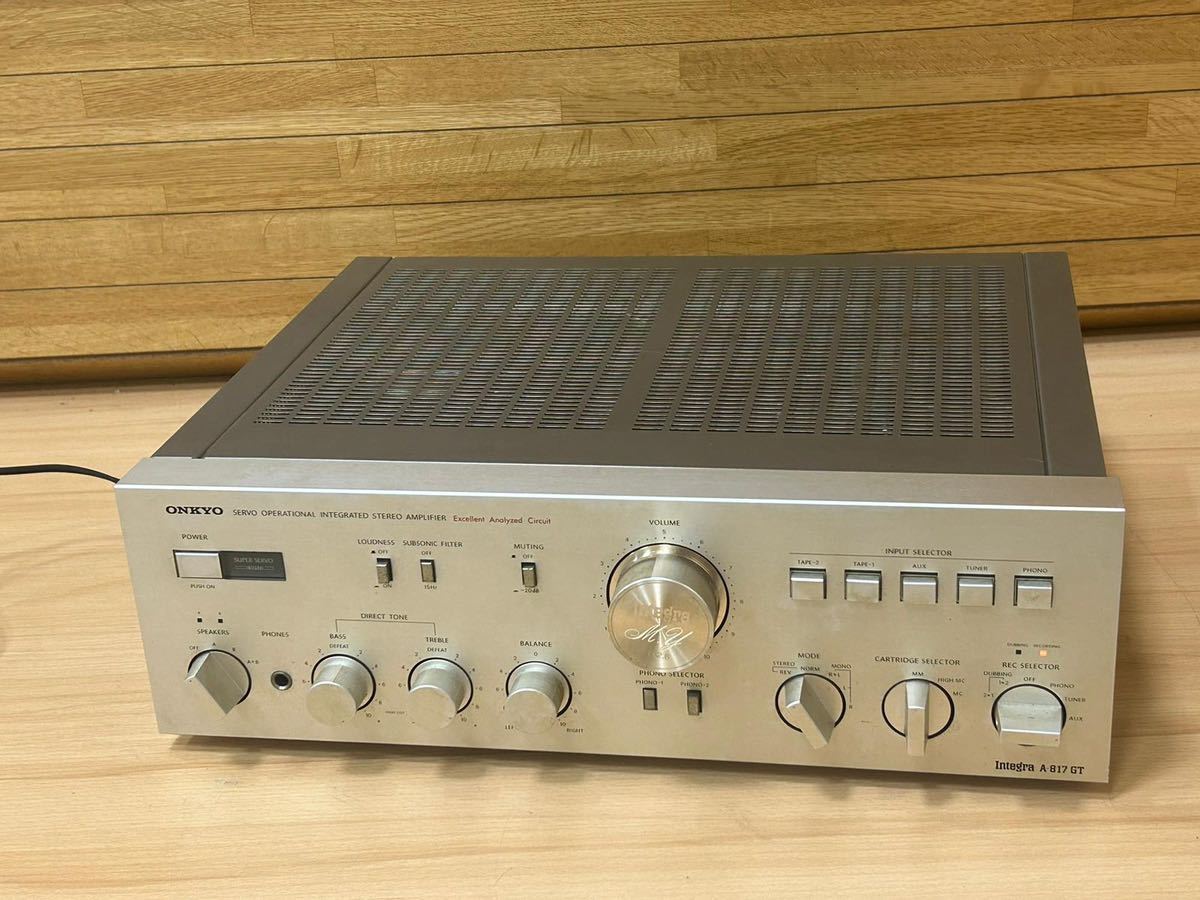 Yahoo!オークション - オンキョー ONKYO Integra A-817GT インテグラプ