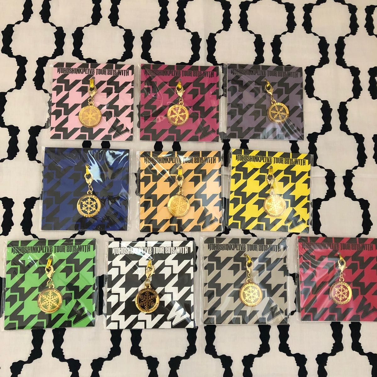 東方神起withコンサート会場限定チャーム 東方神起withコンサート会場