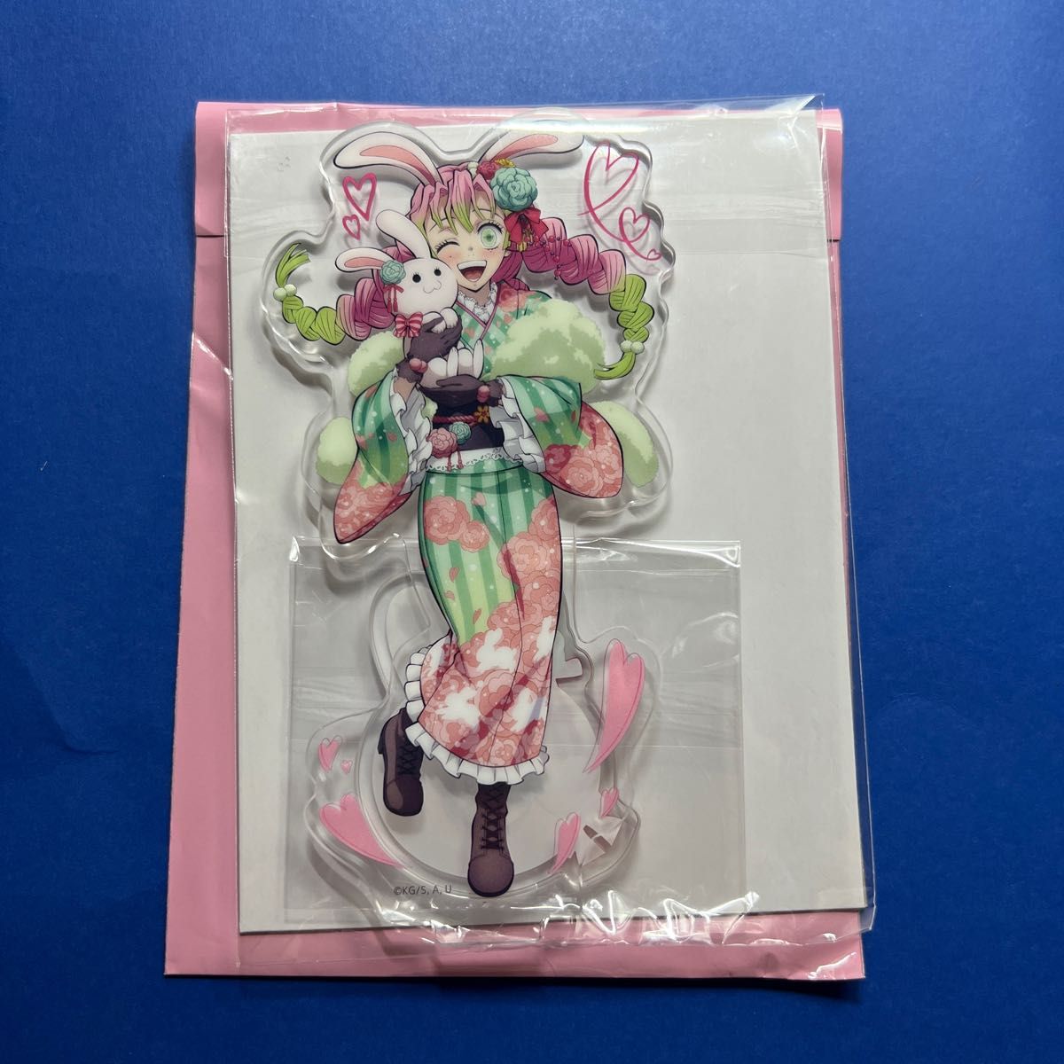 鬼滅の刃 AGF 限定 甘露寺蜜璃 アクスタ アクリルスタンド 卯年 ウサギ