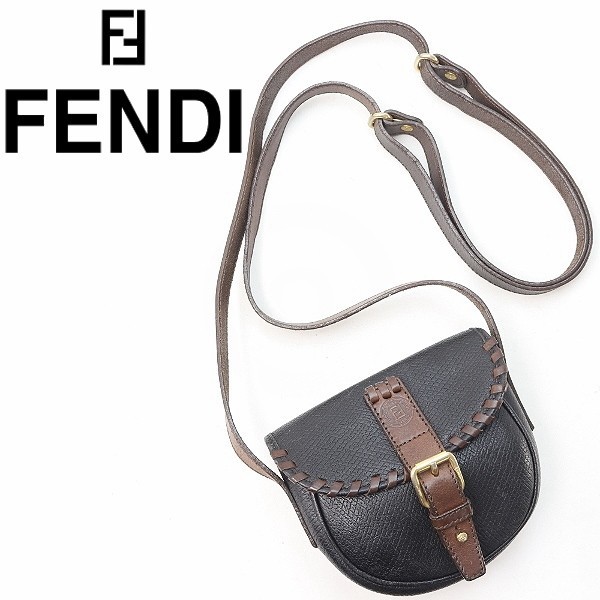Yahoo!オークション - ヴィンテージ FENDI フェンディ レザー ロゴ型押