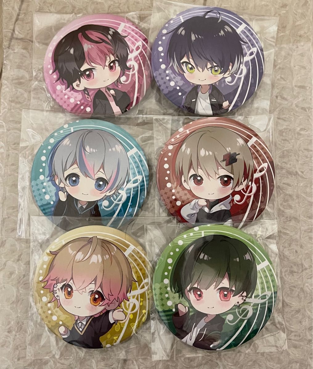 シクフォニ 3万人 3万人記念缶バッジ LAN いるま こさめ 暇72 みこと