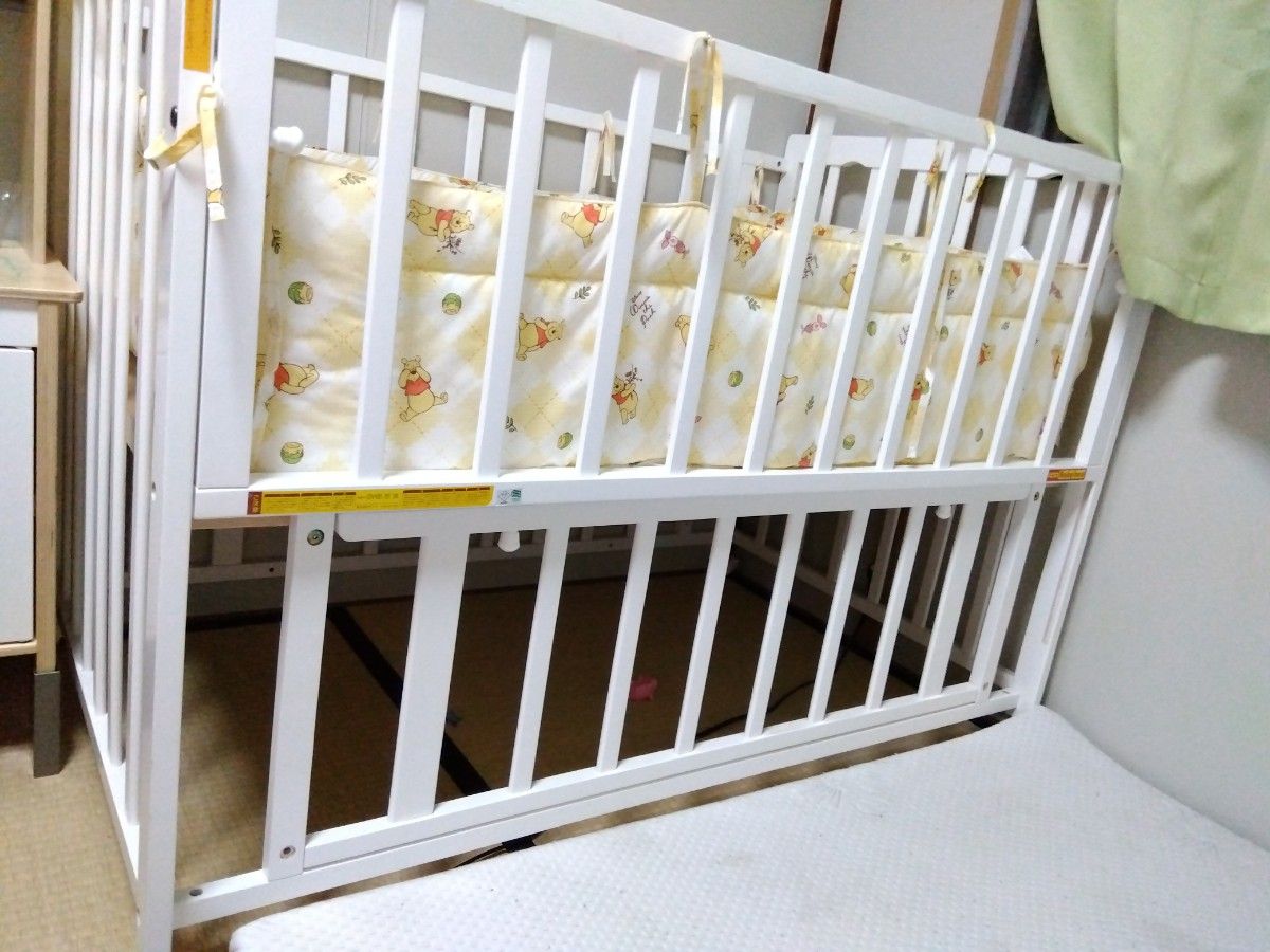 西松屋 ベビーベッドオリーブ（ホワイト）｜Yahoo!フリマ（旧PayPay