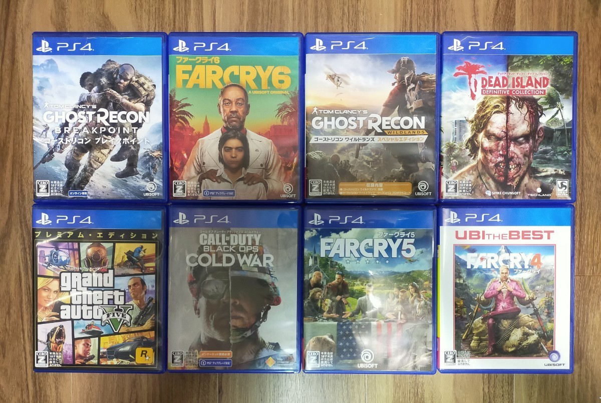 PS4ゲームソフト23本セット】 洋ゲー・CERO Z指定 対象年齢18歳以上用