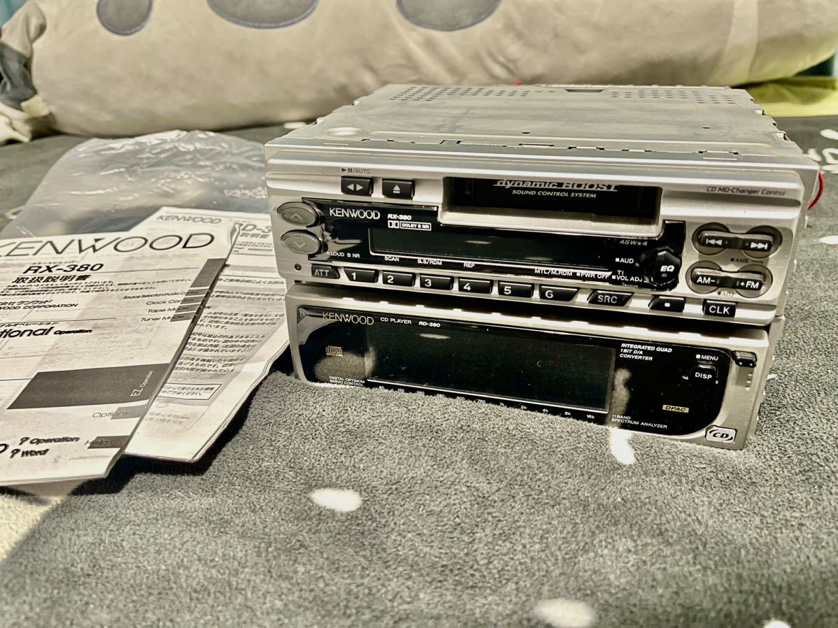 Yahoo!オークション - KENWOOD RX-380 RD-380 セットカーオーディオ