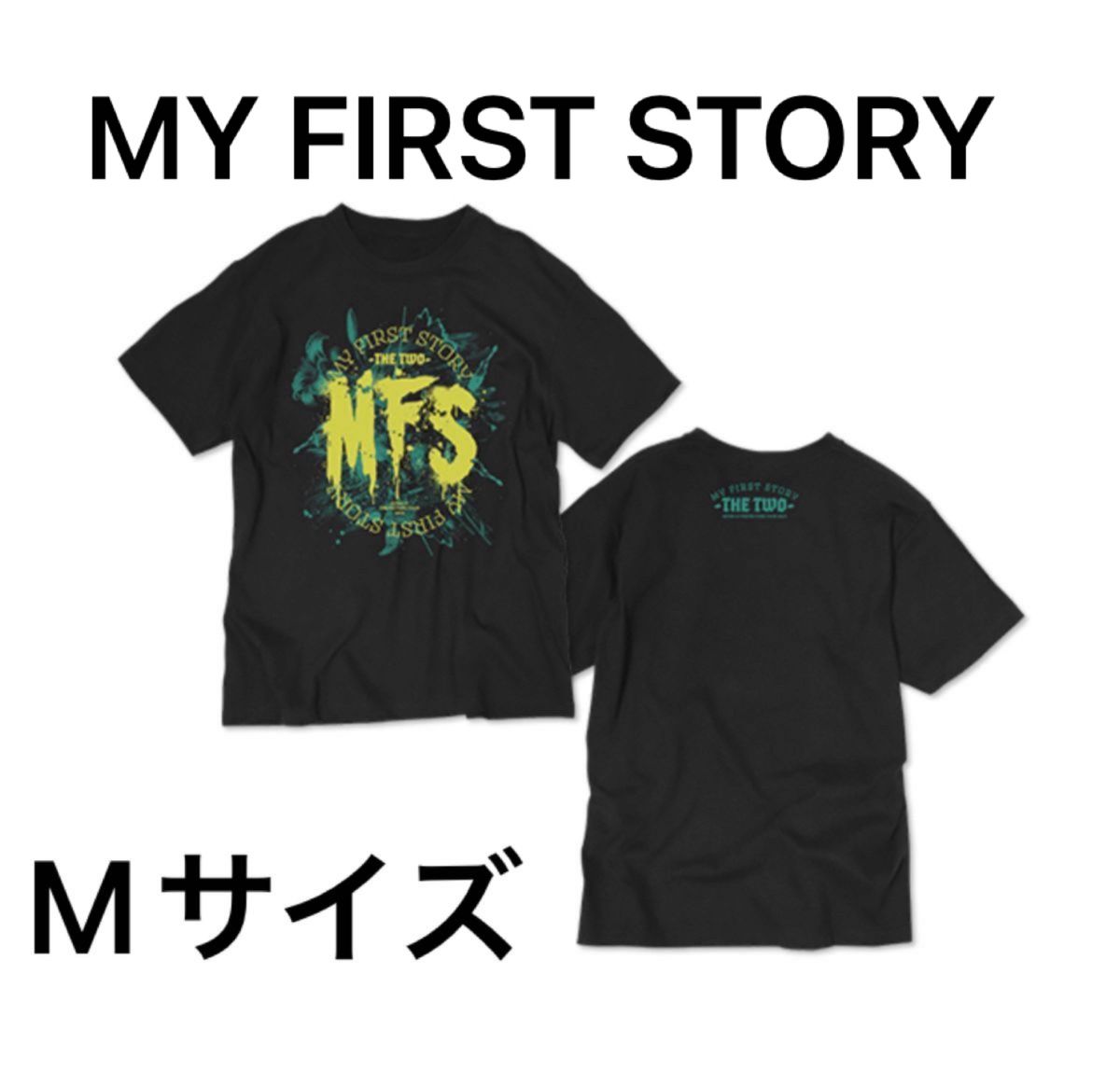 MY FIRST STORY マイファス THE TWO LOGO T-Shirt Mサイズ｜Yahoo