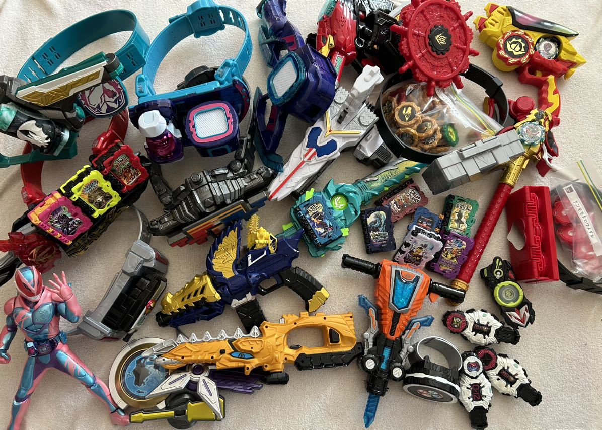 Yahoo!オークション - 仮面ライダー 戦隊物 おもちゃまとめて 変身ベル