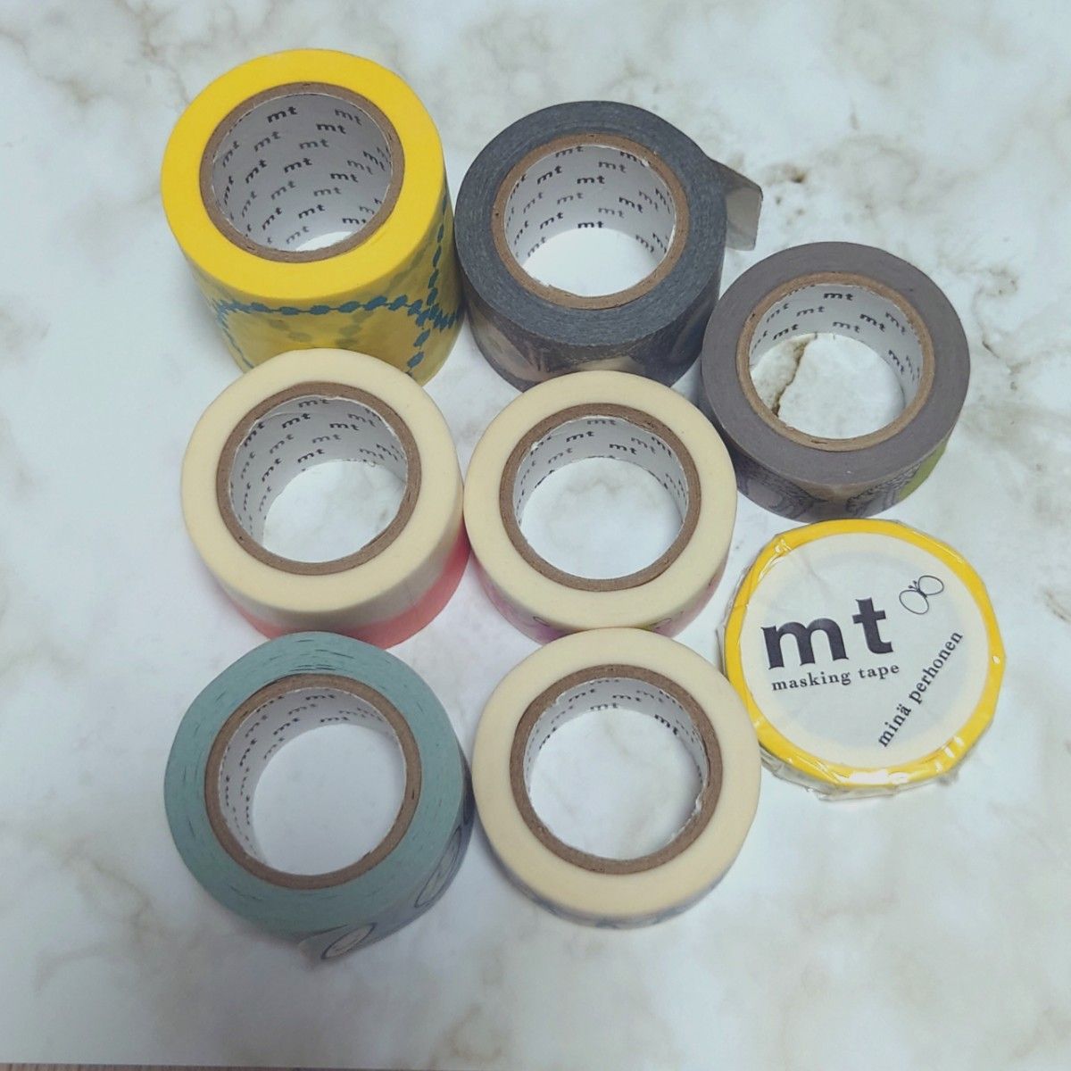 mt ミナペルホネン 廃盤 つづく展 マスキングテープ mika｜Yahoo
