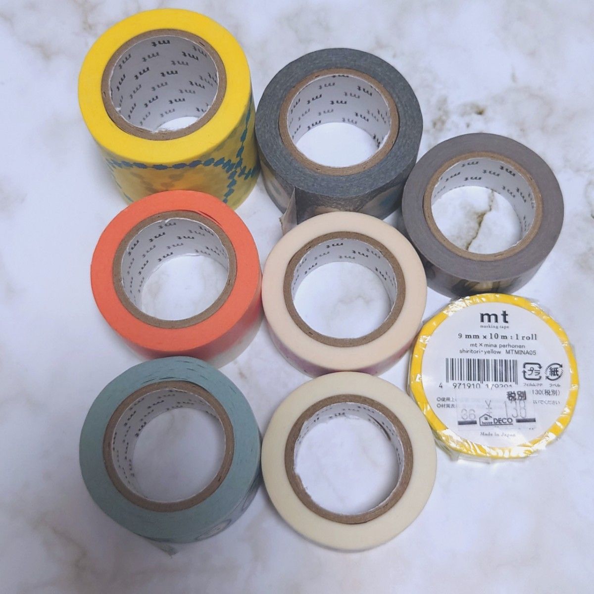 mt ミナペルホネン 廃盤 つづく展 マスキングテープ mika｜Yahoo