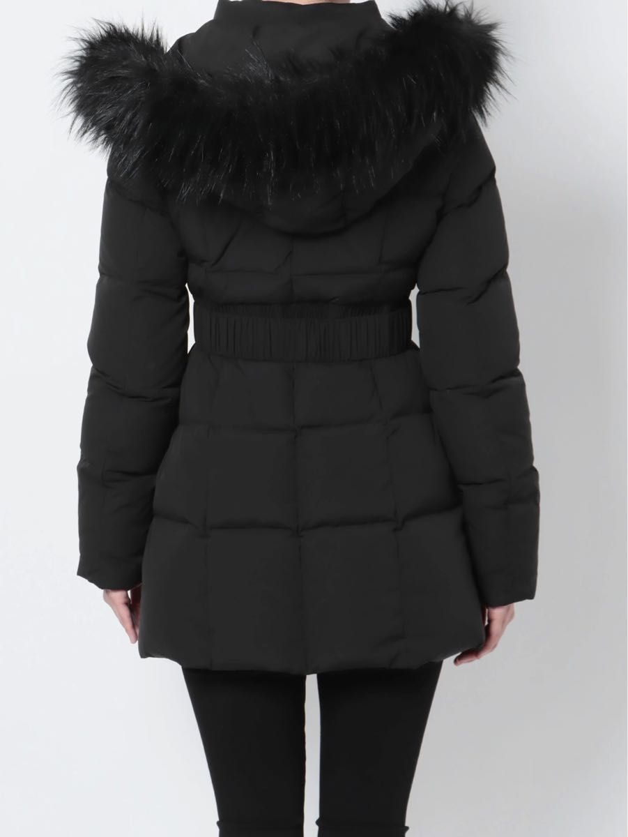 新品GYDA/2023新作/SymmetryGYDAベルト付きロングダウンコート｜Yahoo