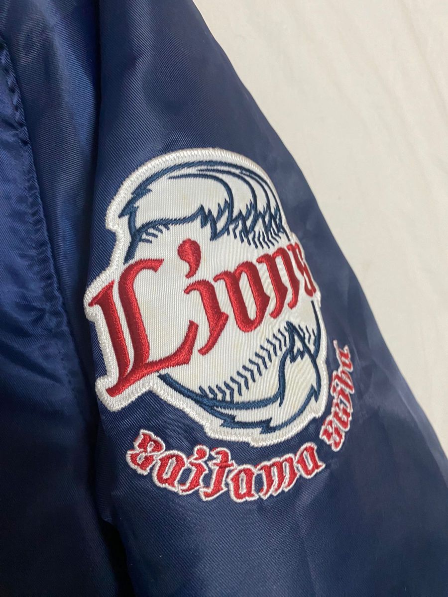 マジェスティック 埼玉西武ライオンズ スタジャン Lサイズ｜Yahoo