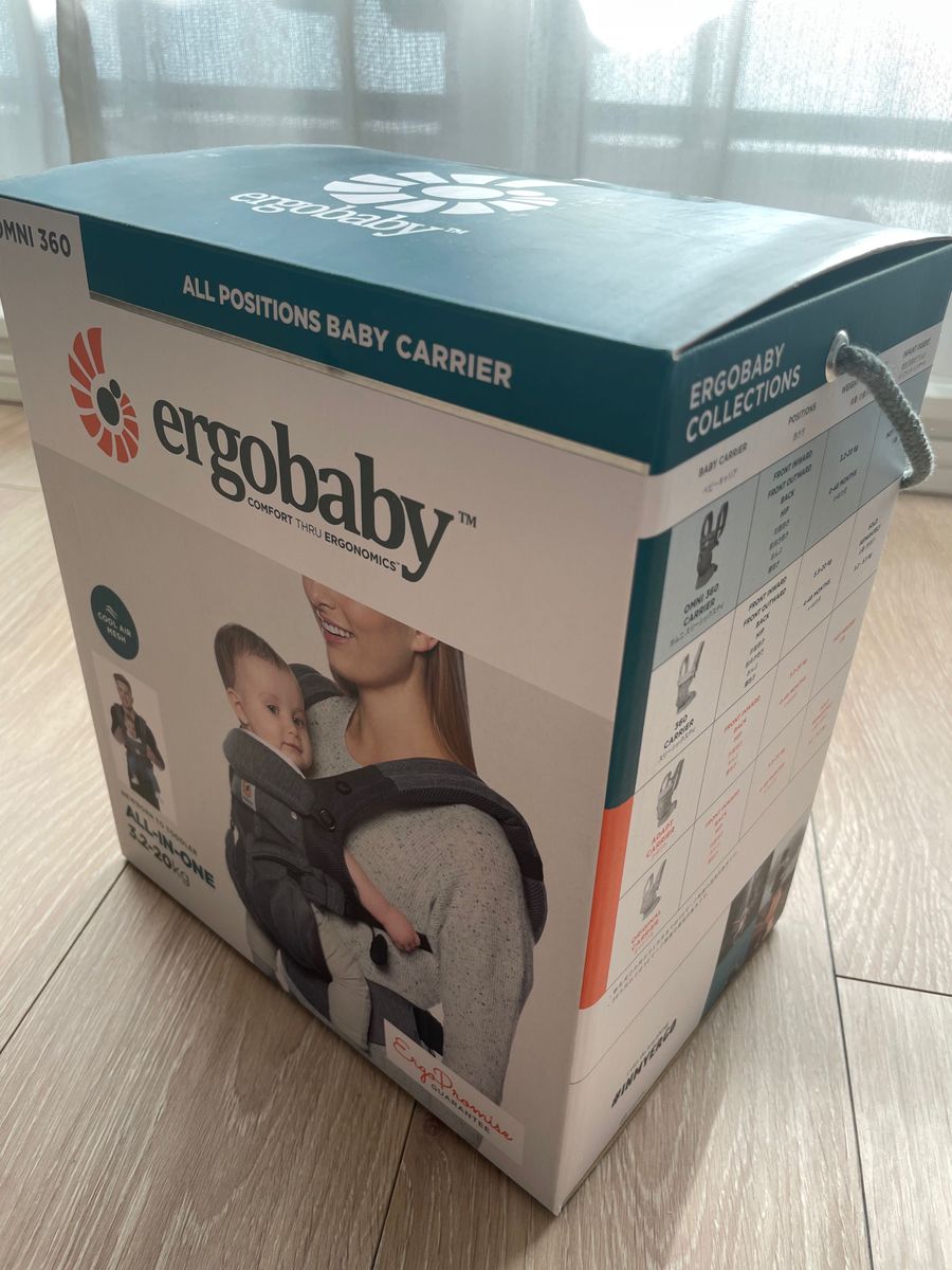 ergobaby 抱っこ紐 OMNI 360 試着のみ 箱あり オンライン シ