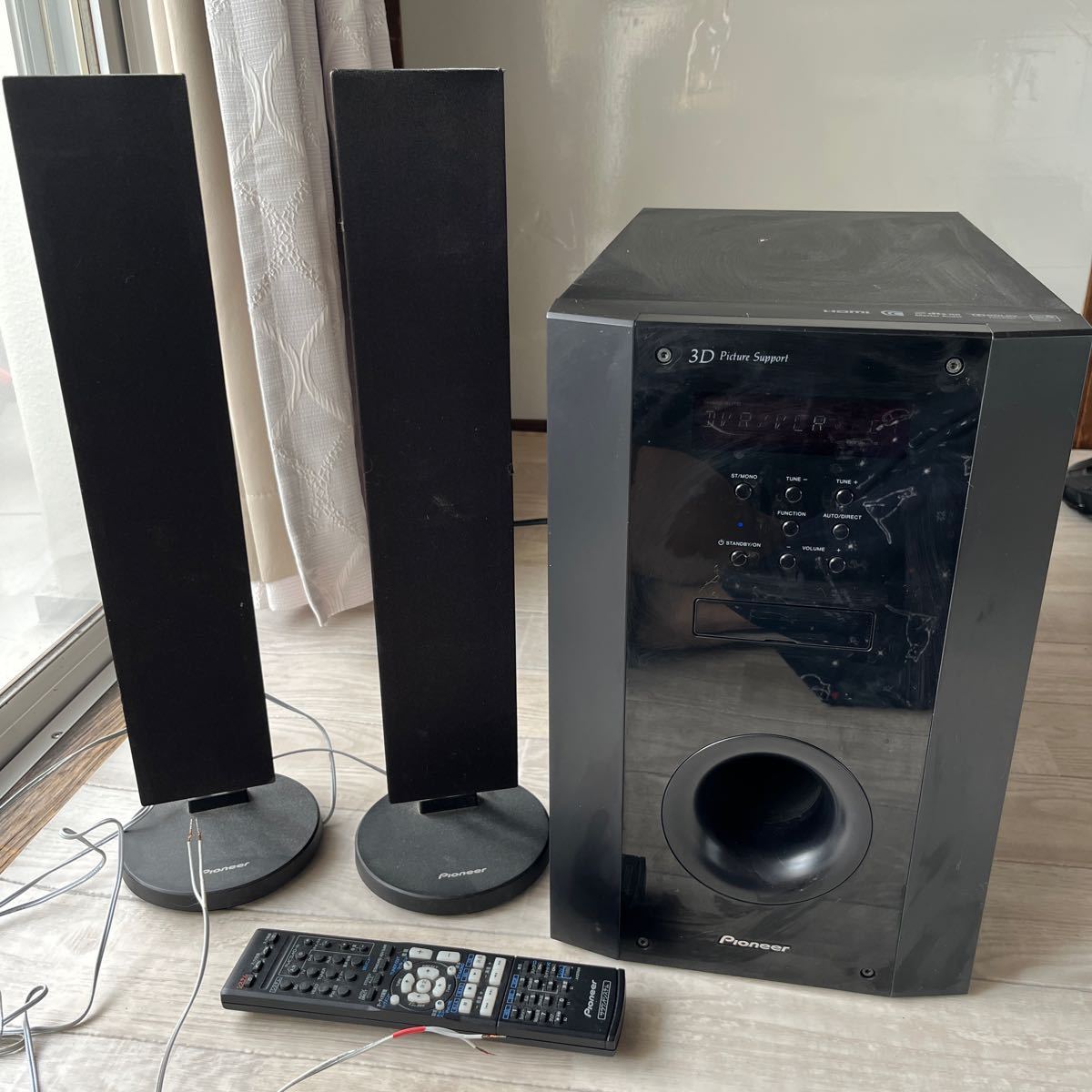 Yahoo!オークション - Pioneer SX-SWR2サラウンドシステム サブウーフ