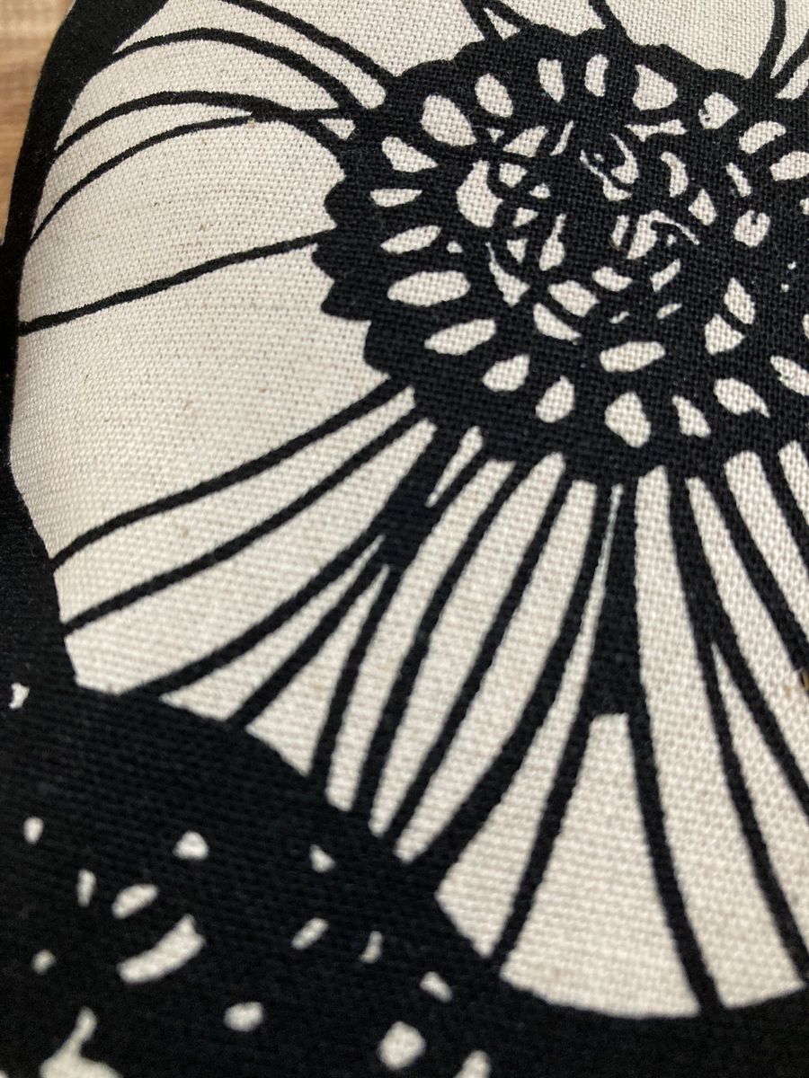 米ぬか玄米カイロアートフラワーBlack北欧調よもぎorローズマリー入り