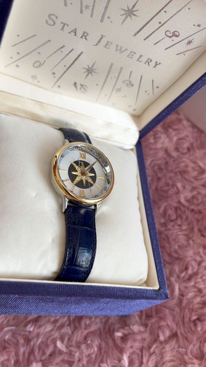 レア スタージュエリー 2019年クリスマス限定 スティール腕時計 星座