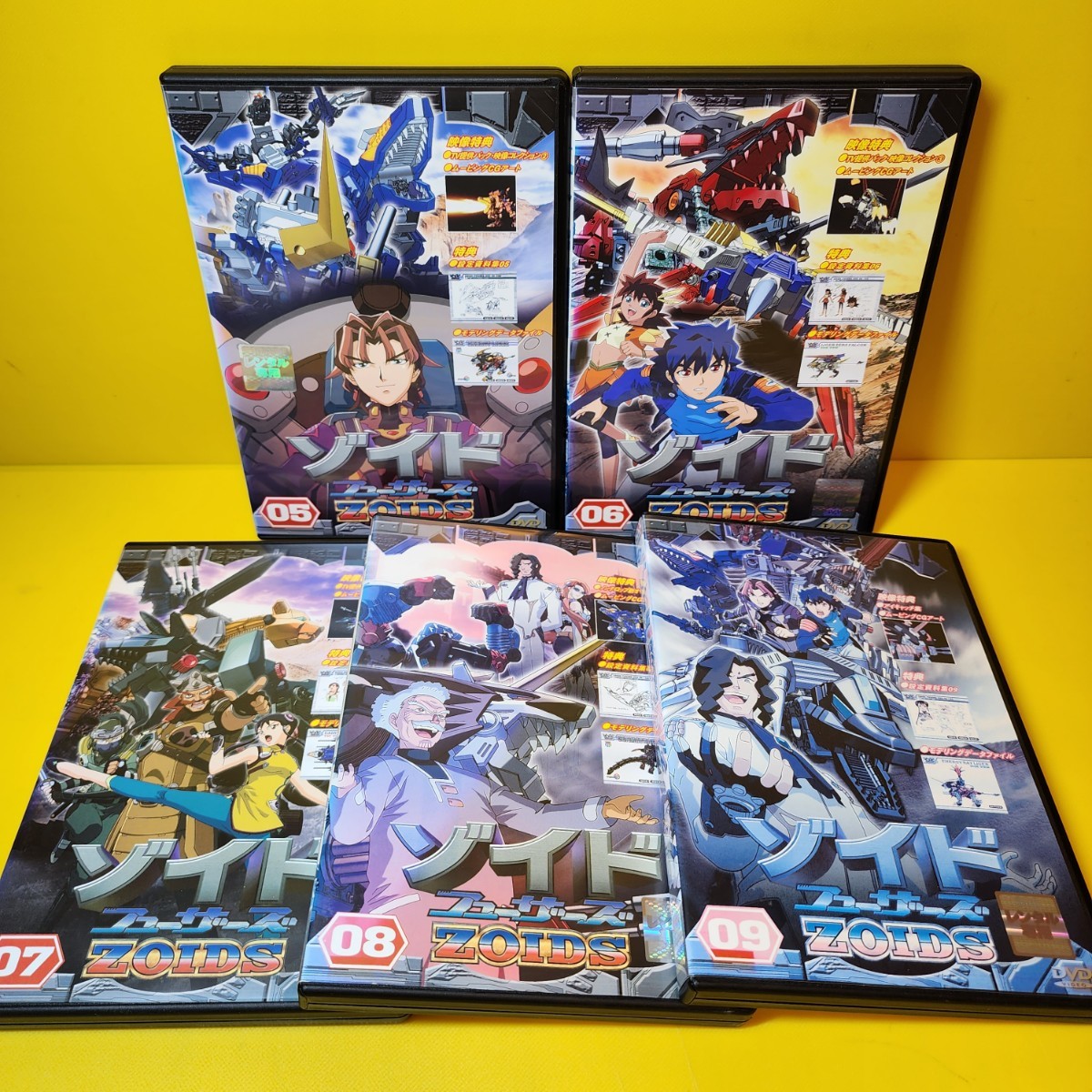 新品ケース 交換済み ゾイド フューザーズ DVD 全9巻セット｜Yahoo