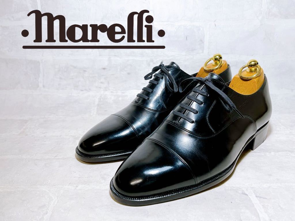 定価4万円【極美品】marelli マレリー 高級 ストレートチップ ビジネス