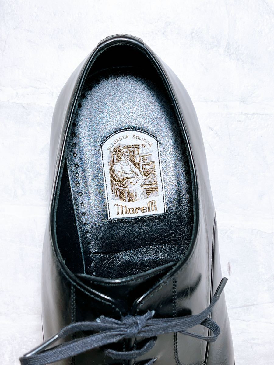 定価4万円【極美品】marelli マレリー 高級 ストレートチップ ビジネス