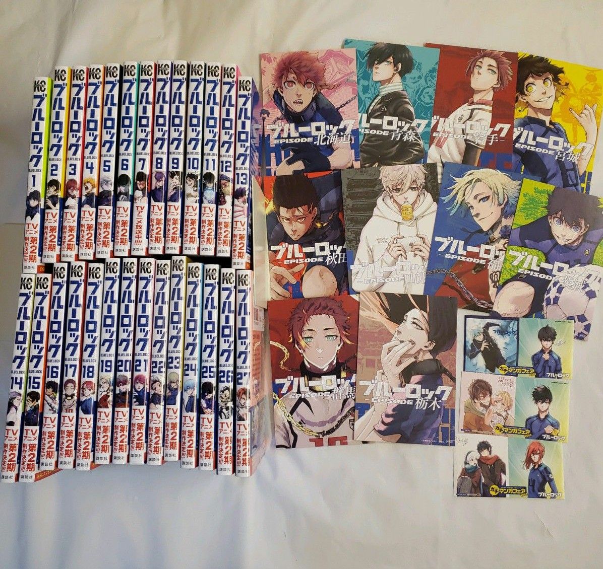 ブルーロック 1～27巻既刊全巻セット+エピソード凪1～3巻 金城宗幸 ノ