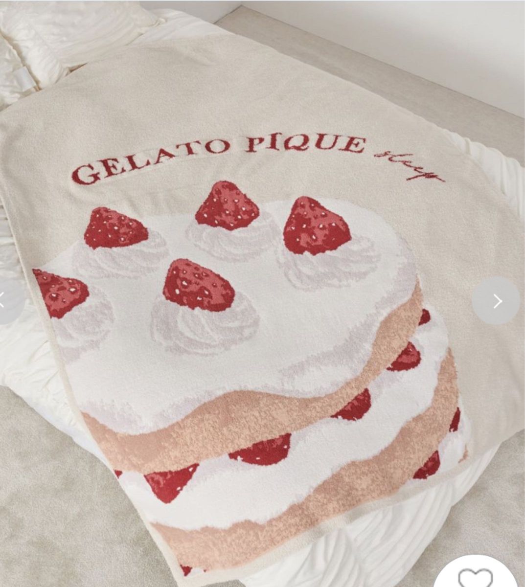 ジェラートピケ 【Sleep】ケーキジャガードマルチカバー｜Yahoo!フリマ
