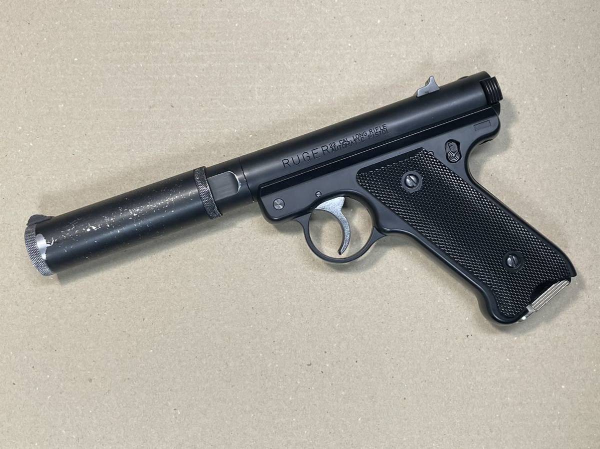 Yahoo!オークション - 映画 暗殺者 仕様 ルガー Mk1 カスタム サプレッ