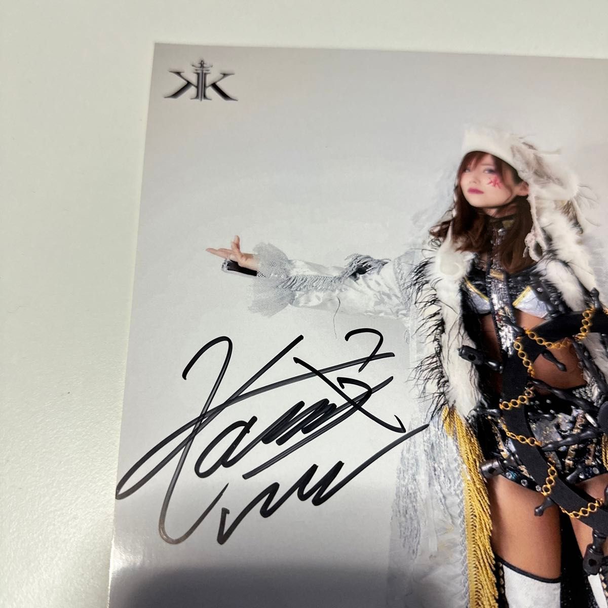 直筆サイン入り KAIRI ポートレート WWE スターダム カイリ・セイン