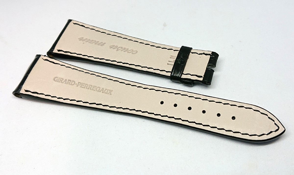 未使用 純正 GIRARD-PERREGAUX ジラールペルゴ 1945用 アリゲーター 革