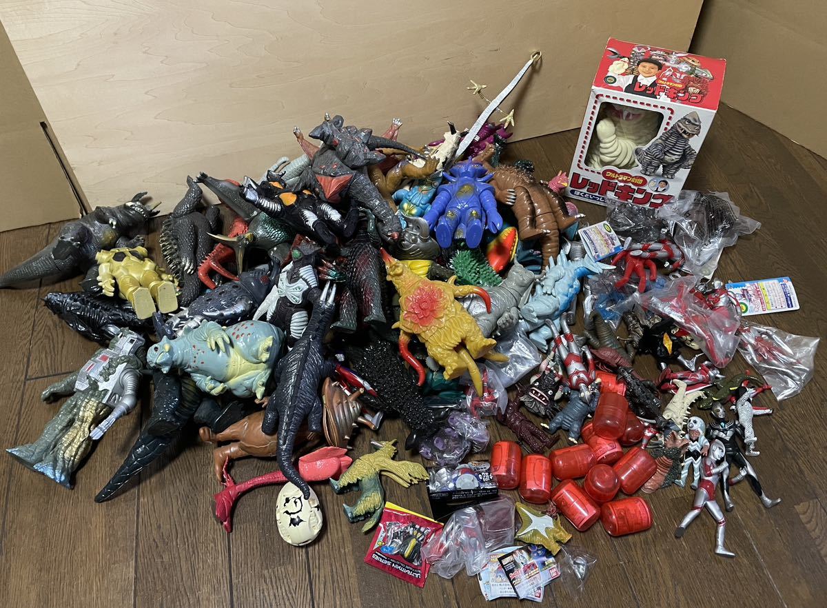 ウルトラマン 怪獣ソフビ ジャンクセット19体 ウルトラマン 怪獣ソフビ