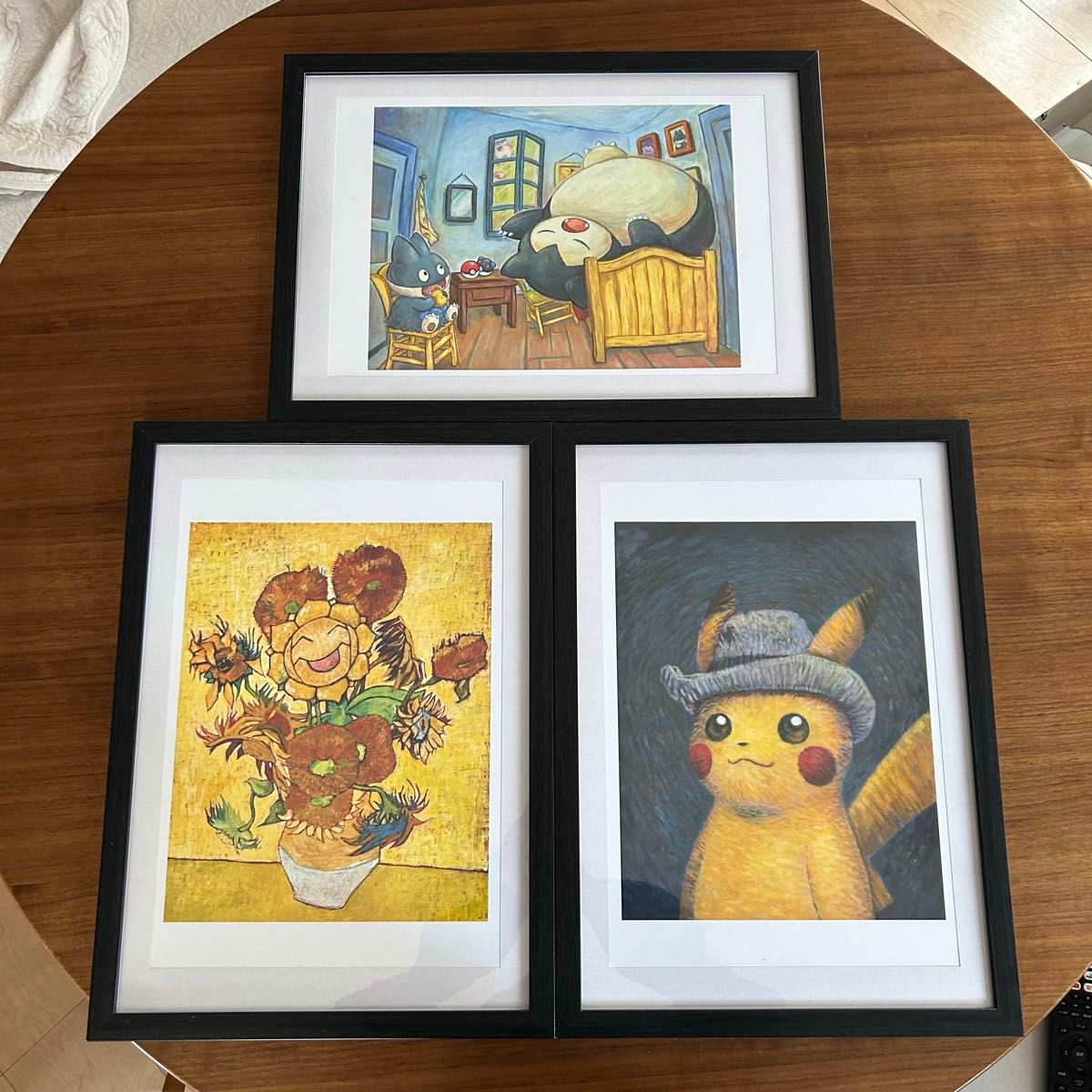 セット) ゴッホピカチュウ カビゴン キマワリ ポストカード付き｜Yahoo