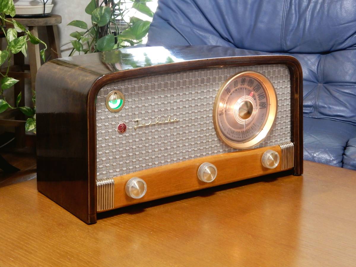 Yahoo!オークション - 真空管ラジオ マツダ 614-A型 【整備済】